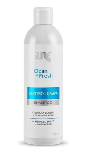 Sure Shampoo Control Caspa Clean & Fresh X 300 Ml