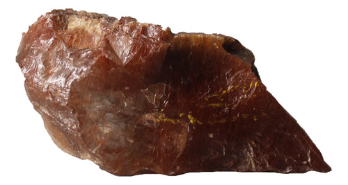 Pequena Pedra Natural De Calcita Marrom Bruta 57g 3cm