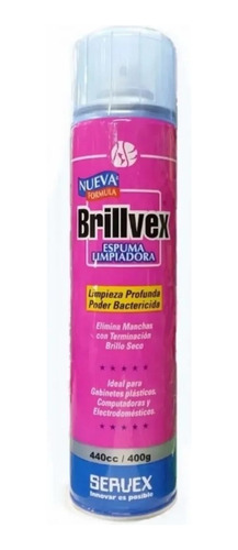 Espuma De Limpieza Brillvex 419ml