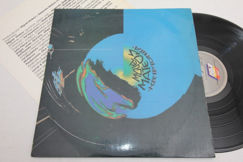 Vinilo Miguel Mateos Kryptonita 1991 Promo Con Insert Ex