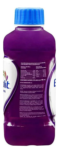 Suero Rehidratante Electrolit Sabor Uva 18 Pzs De 625 Ml C/u