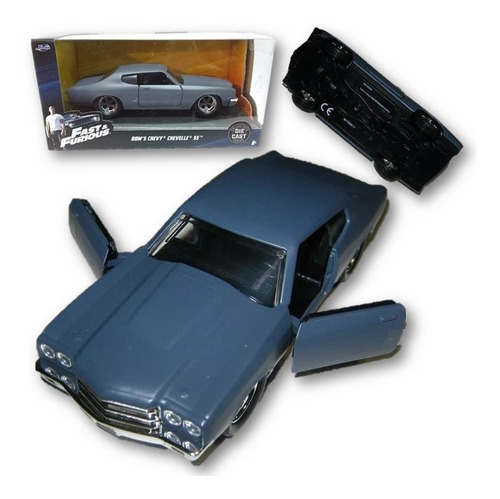 Auto Dom's Chevy Chevelle Ss Jada Abre Puertas Die Cast 1/32