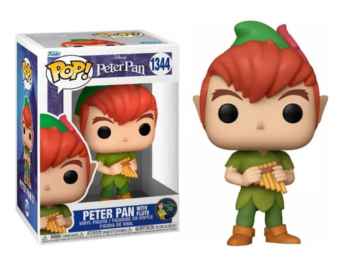 Funko Pop Peter Pan With Flute #1344 Disney