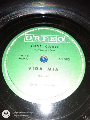 Pasta Jose Carli Orfeo C128