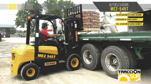 Autoelevador Michigan 25-45tii 2.5tn 4.5mts Diesel Nuevo