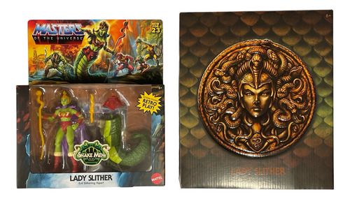 Lady Slither Motu Origins Mattel Creations Snake Men Queen (Usado)