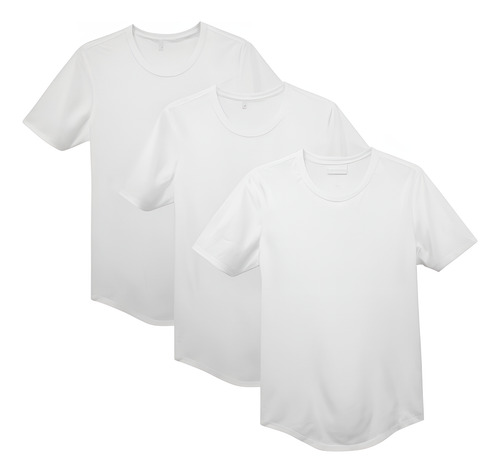 Kit 3 Camisetas De Hombre, Playera Estilo Casual Manga Corta
