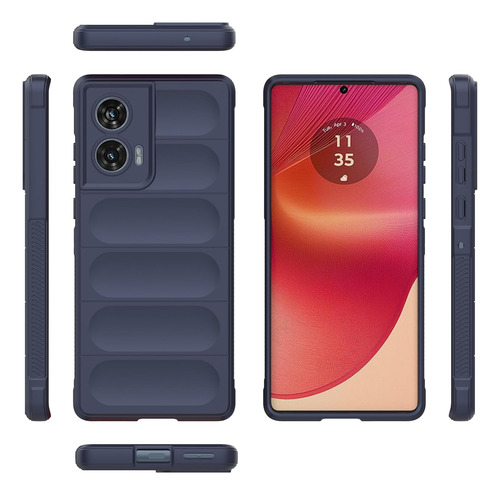 Carcasa Para Motorola Moto Edge 50 Fusion Funda Uso Rudo Contraportada Cover