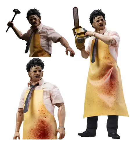 Boneco Leatherface Hot Toys Action Figure Sideshow 1/6 Serra