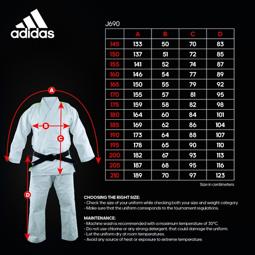 Judogui Judogi adidas Quest J690 Azul/oro Artes Marciales