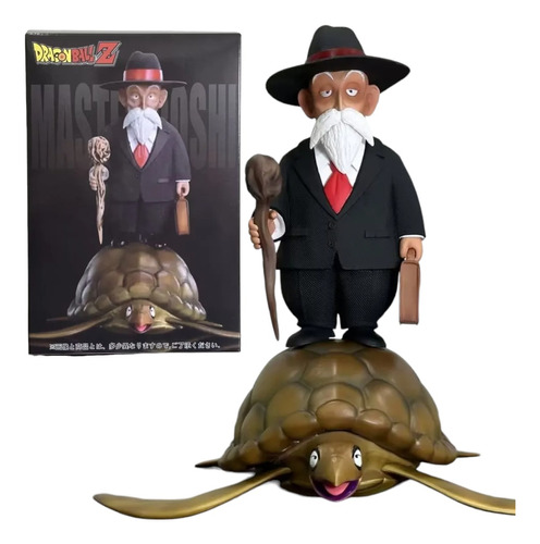 Figura De Coleccion Maestro Roshi & Tortuga - Dragon Ball