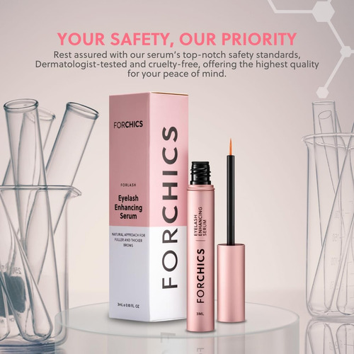 3 Pack Forchics Forlash Eyelash Sérum Crecimiento Pestañas