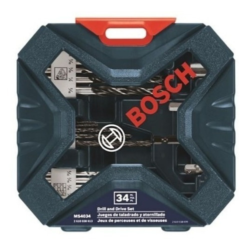 Jgo De Brocas Y Puntas P/atornillador 34 Pzs Bosch