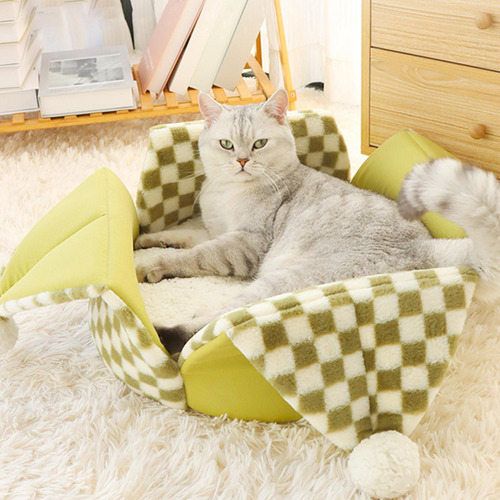 Cama Para Perros Pequeños Y Medianos, Cama Nido De Gato