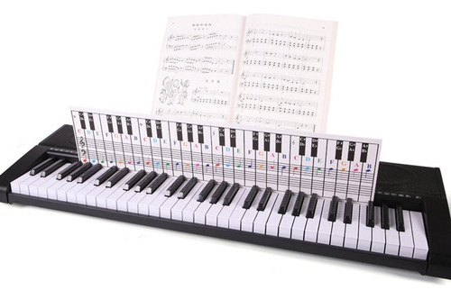 Tabla De Acordes De Piano, Papel De Práctica De Teclado