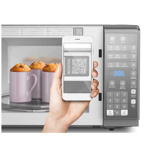 Imagem 4 de 6 de Microondas Electrolux 31 Litros Capacidade Prata Mi41s