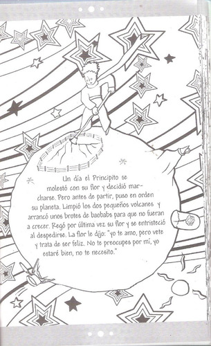 Imagen 2 de 2 de El Principito Mandalas Para Colorear Cuento Y Libro Iluminar