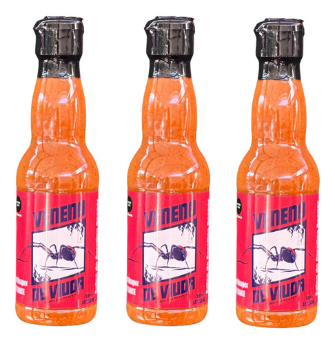 3 Salsa De Carolina Repaer Veneno De Viuda La Mejor Extrema