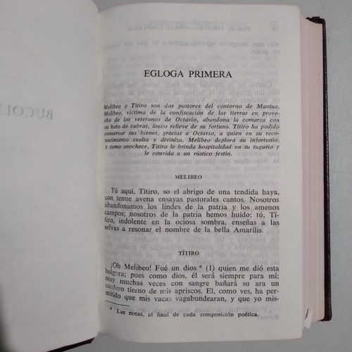 Virgilio, Horacio, Obras Completas, Ed. Aguilar 1960 Madrid (Usado)