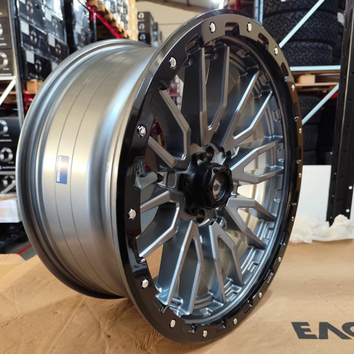 Roda Diesel Off Road Aro 20 Tala 9 - 5x127 Offset 0 Cor Preto