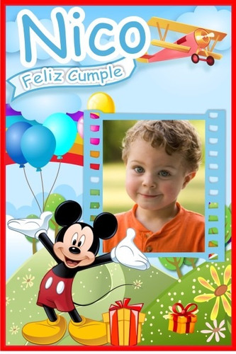 Carteles Banners Cumpleaños De  100  X 200