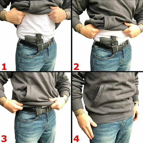 Jairtienda Funda Pistola Arma Interna Para Glock Oculta Kydex Iwb 25 17