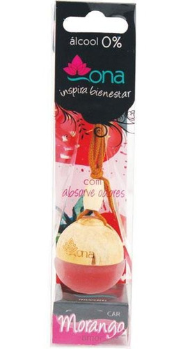 Aromatizante Bolinha Morango Amor 6ml Ona