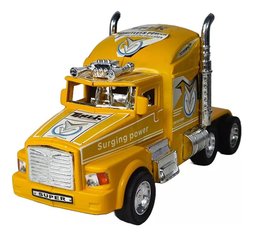 Juguete Tractomula Tráiler Coleccionable Cuatrimotos Niños