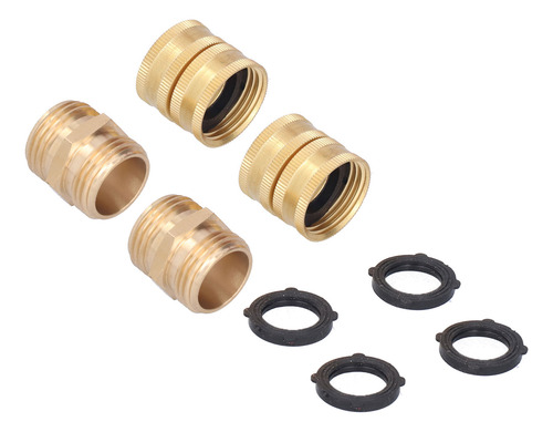Adaptador De Tubo De Agua, Conector Doble Hembra De 3/4 PuLG