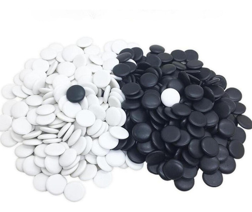 100 Peças Go Jogo De Tabuleiro Peças De Acessórios 2,2 Cm