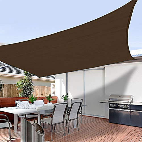 Shade&beyond Sun Sail Shade Toldo Rectángulo 8' X 10' 185gsm