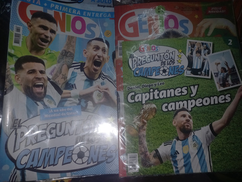 Pregunton De Los Campeones, Genios X 9 Revistas, Del 1 Al 9