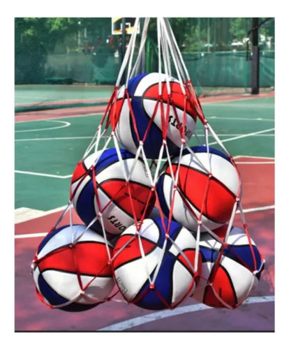 Red Para Arco Fútbol H&c Balonera 12 Balones - 150cm X 150cm X 1m