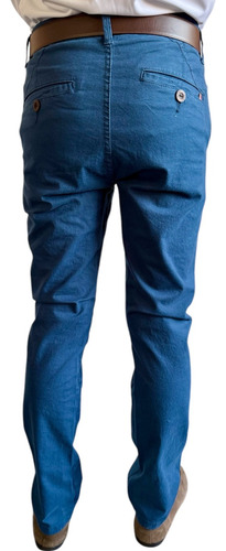 Pantalon Slim Gabardina Rvng