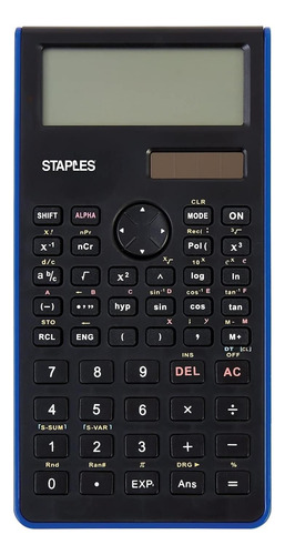 Staples Blue Scientific Calculator 240 Função