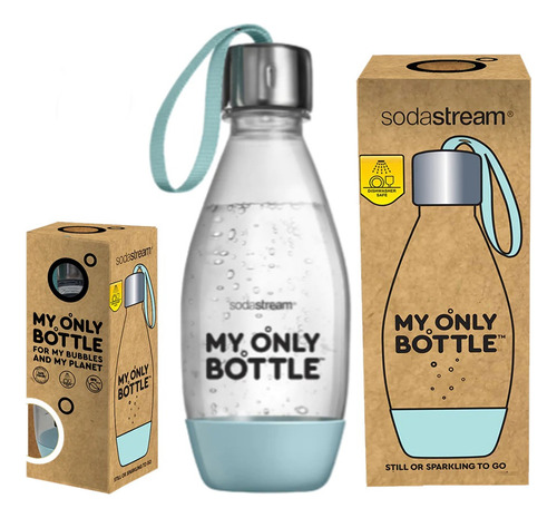 Botella Reutilizable Sodastream My Only Bottle 500ml Celeste