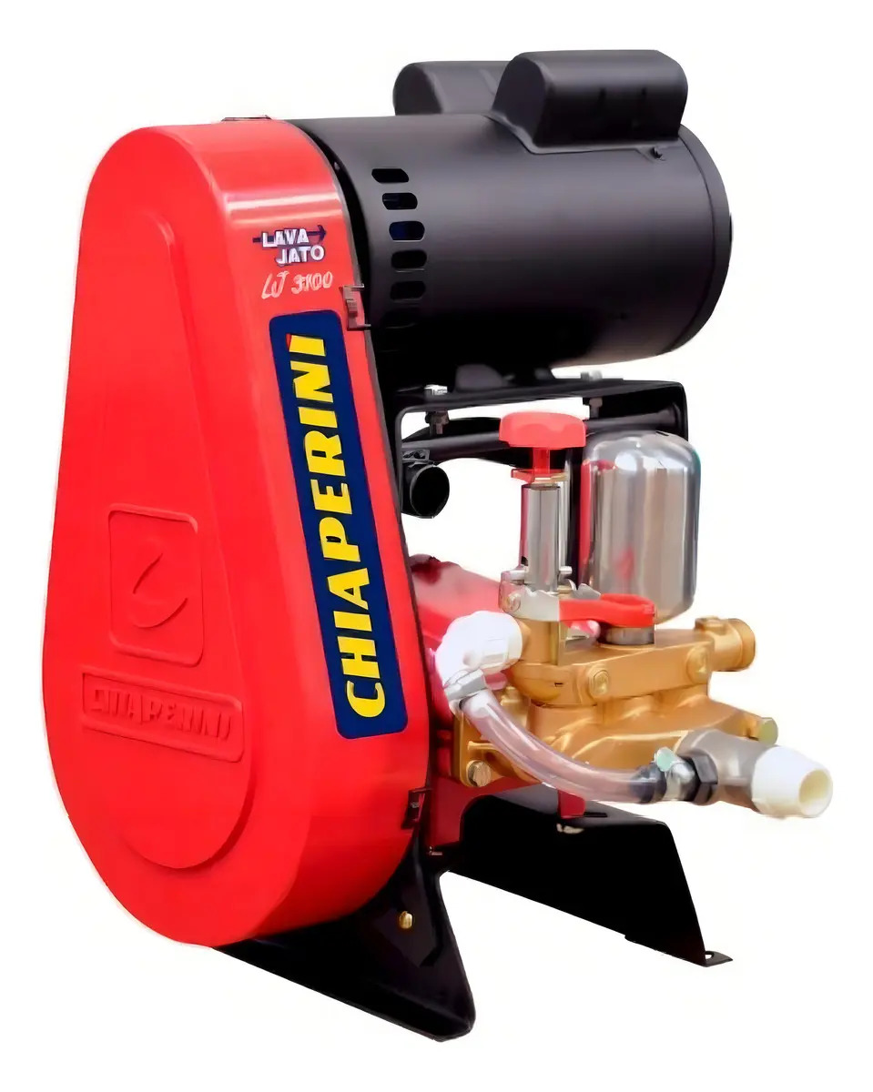Lavadora Profissional 400lb Mono Fixa Chiaperini Lj3100 Cor Preto/Vermelho