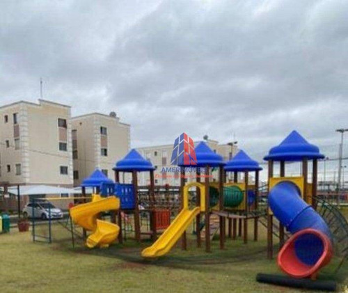 Apartamento Com 2 Dormitórios À Venda, 46 M² Por R$ 200.000 - Residencial Asteca - Loteamento Industrial Machadinho - Americana/sp - Ap0598