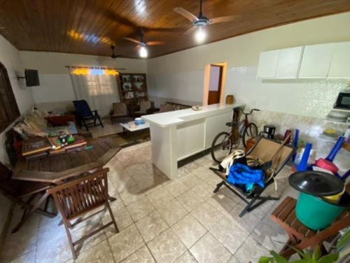 Imagem 12 de 28 de Chácara Na Praia De Itanhaém/sp! Com 4 Quartos, Piscina, Churrasqueira!