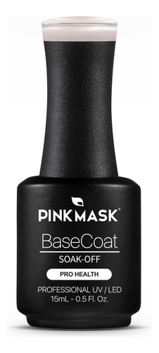 Rubber Base Coat Light Ivory (15ml) - Marca Pink Mask