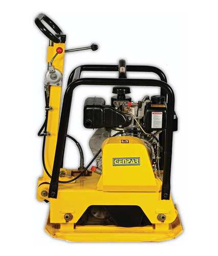 Vibrocompactadora Reversible 168kg, Motordiesel 7hp (msh160)