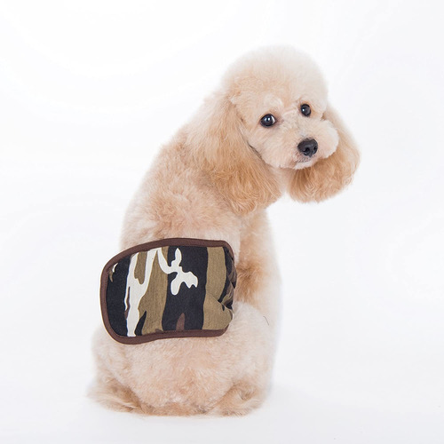 Imagen 3 de 9 de Pet Tad Belly Band Para Perros Varones