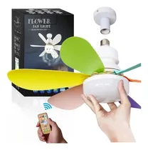 Comprar Ventilador Teto Lâmpada Led E Ajuste Funções Controlo Remoto
