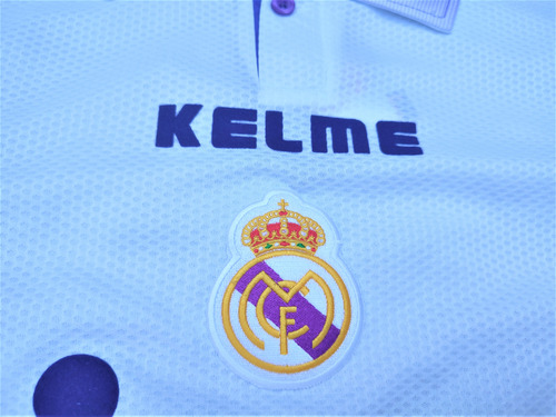 Jersey Real Madrid Retro Local Blanca 1998