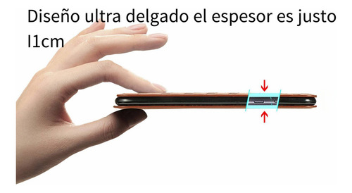 Funda De Piel Tipo Cartera Para Oppo Reno 13 F 4g, Reno 13 F 5g Y A5 Pro, Cierre Magnético Oculto