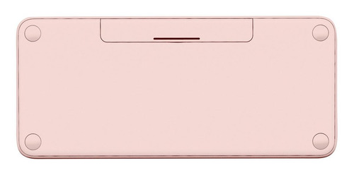 Imagen 3 de 3 de Teclado bluetooth Logitech K380 QWERTY inglés US color rosa