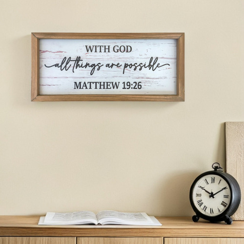 Letreros De Madera Inspiradores: Placas De Madera Espiritual
