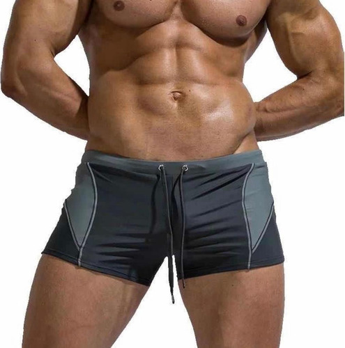 Traje De Baño Hombre Corto Sexy De Moda Short Bañador Gfran