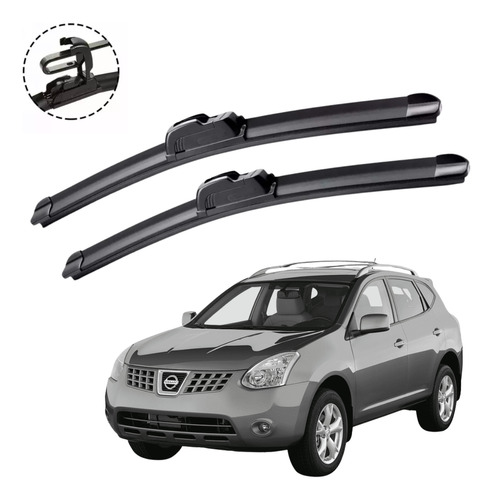 2 Plumas Limpiaparabrisas Reluvsa Nissan Rogue 2011