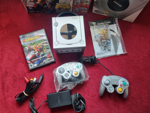 Mario Kart Double Dash Bundle Game Cube Platinum (Usado)